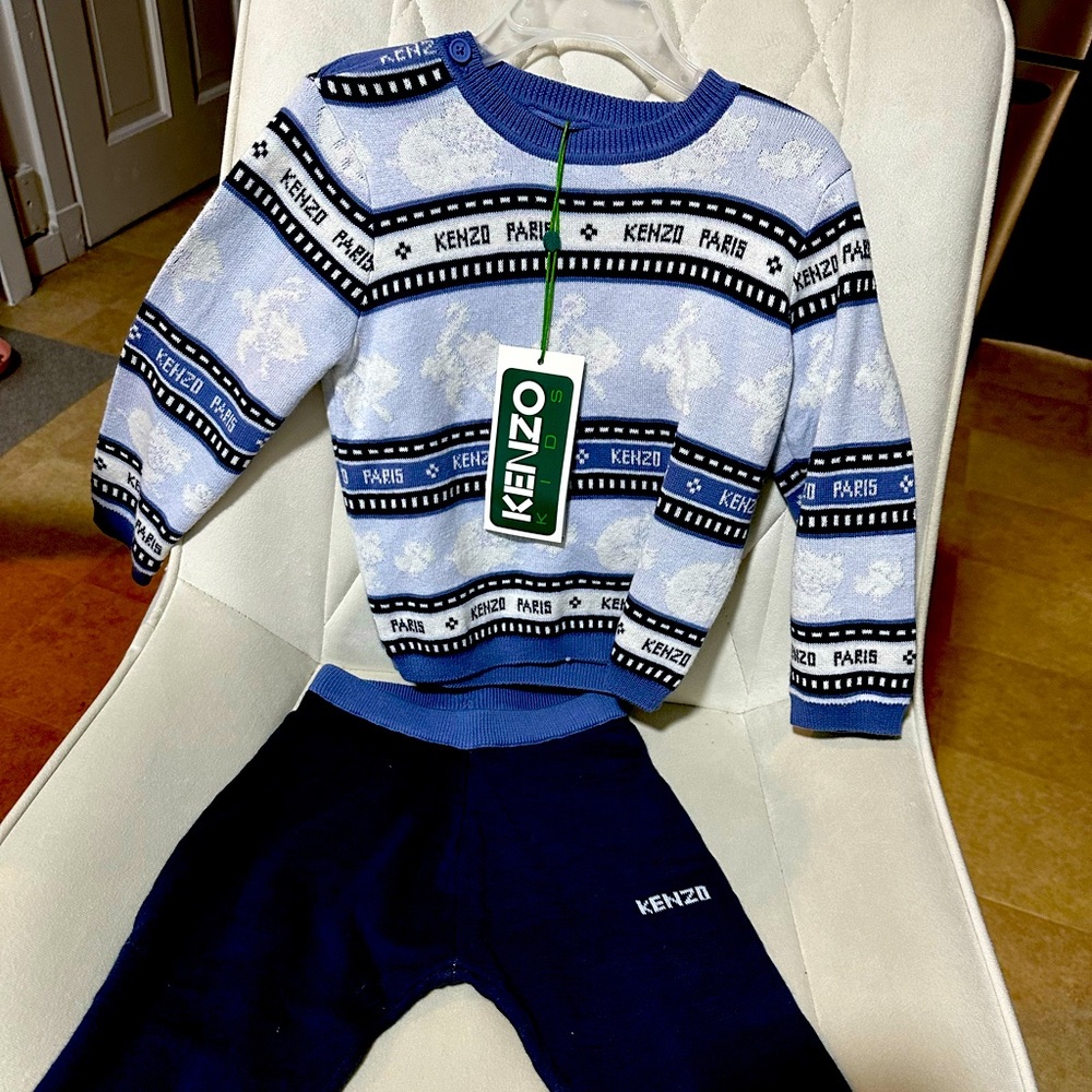 NEW! Toddler Suit by Kenzo
Keep your little one looking stylish.